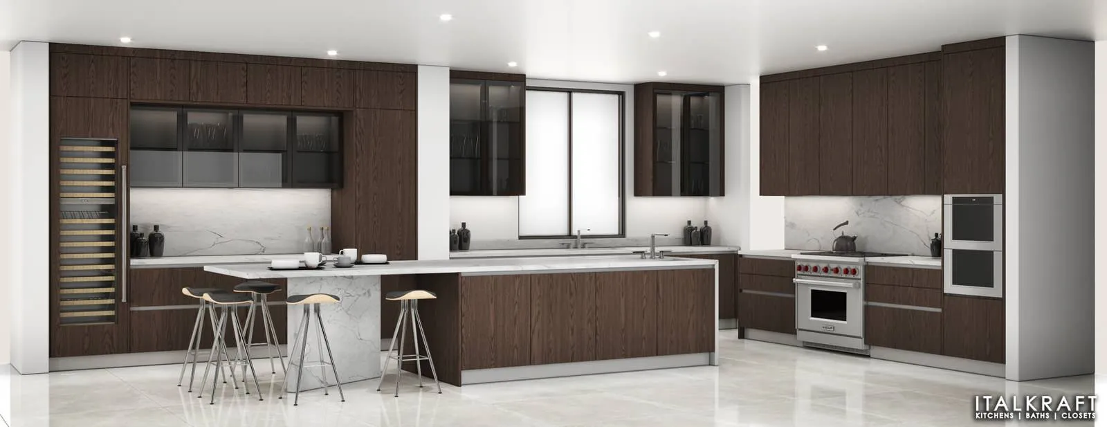 Nahon Residence, Kitchen Remodel, Miami Beach, Florida: kitchen photo 9 by DALOP Design